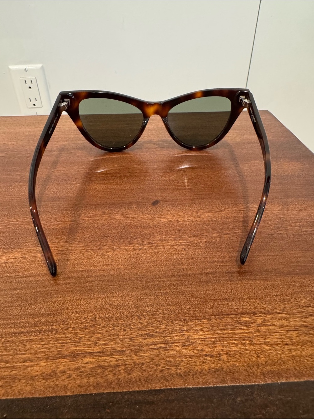 Saint Laurent Tortoiseshell
Cat-Eye Sunglasses